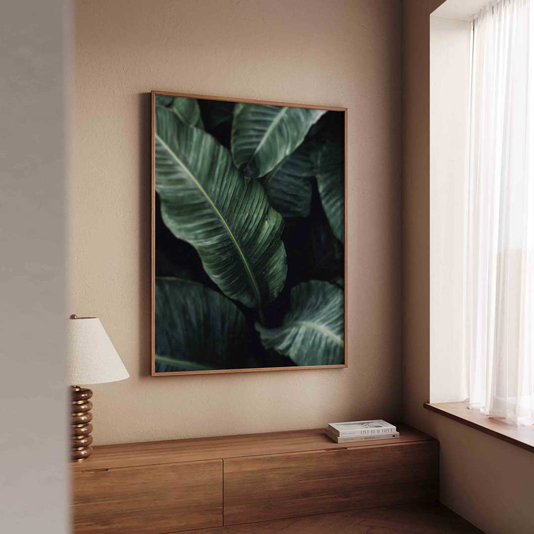 Groene bladeren Poster