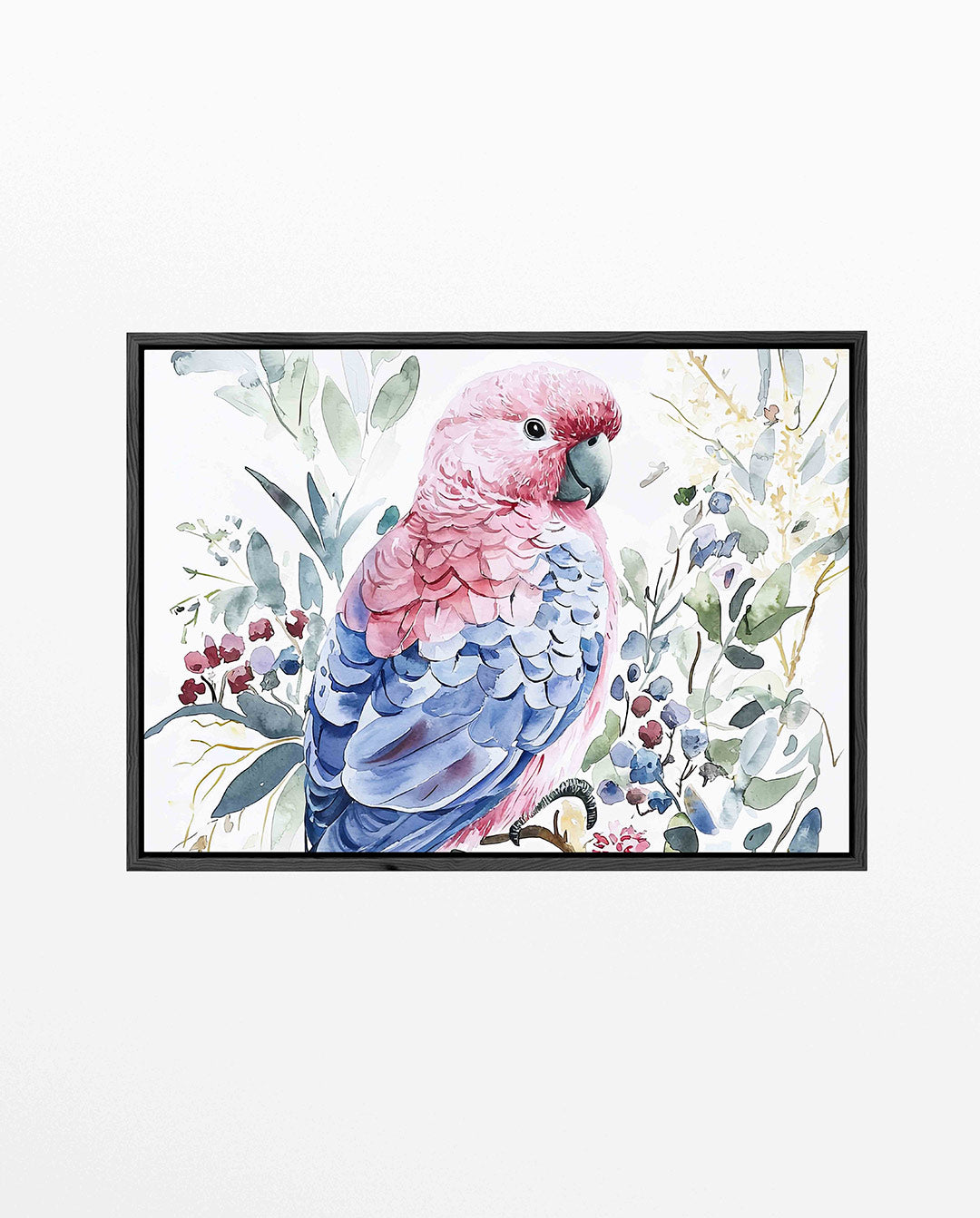 Vrolijke papegaai Kunstwerk