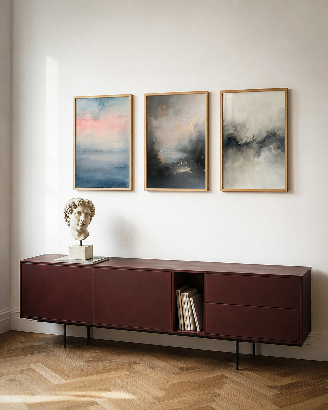 Zachte kleurovergangen Posterset