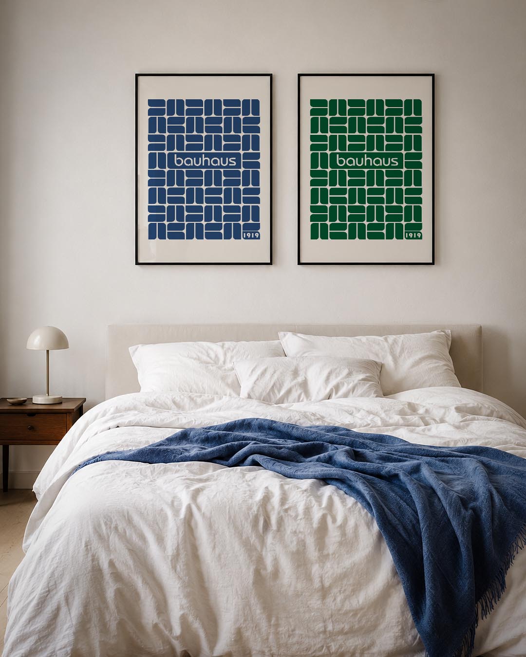 Vormritme en kleur Posterset
