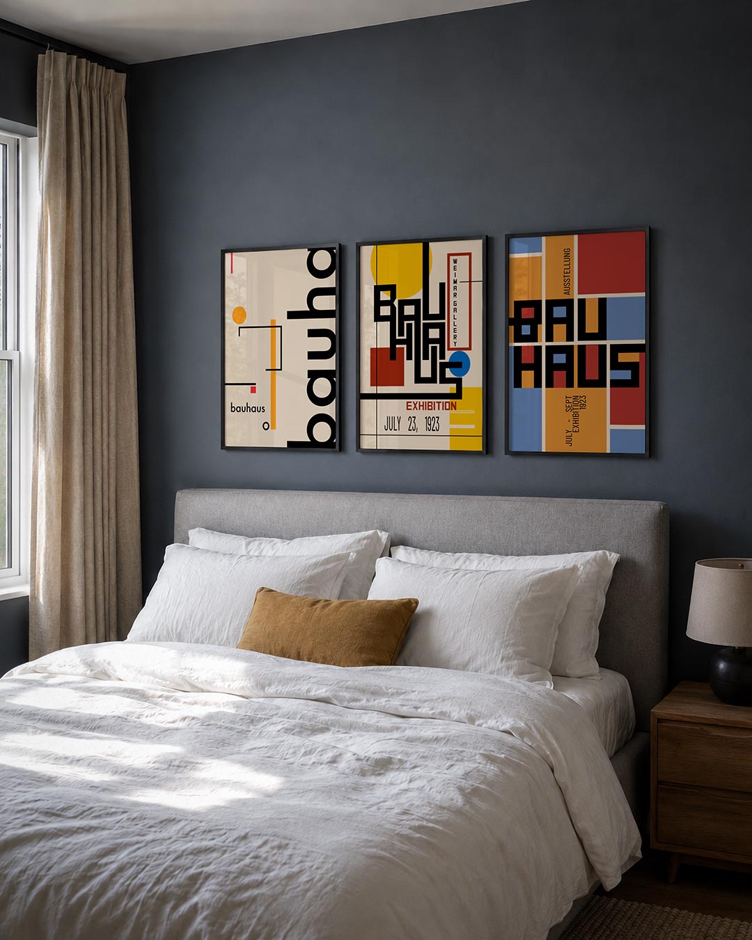 Vorm en lijnenspel Posterset