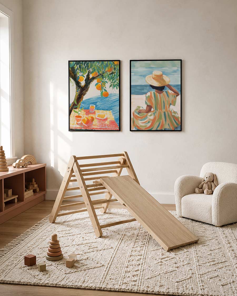 Fruit en tafereel Posterset