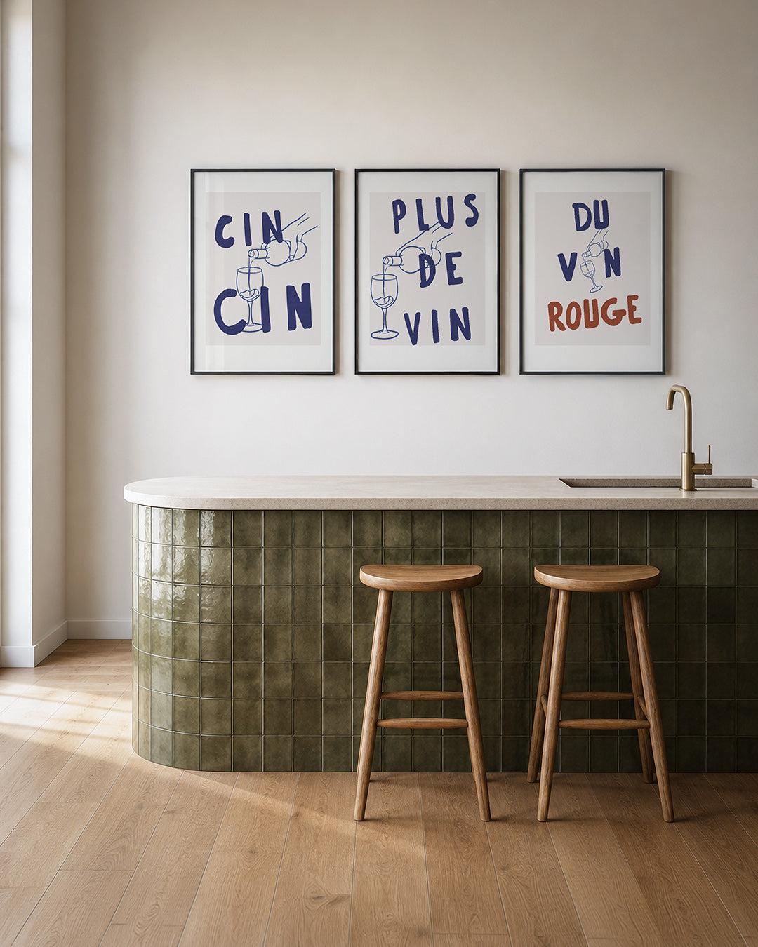 Vorm en cheers Posterset
