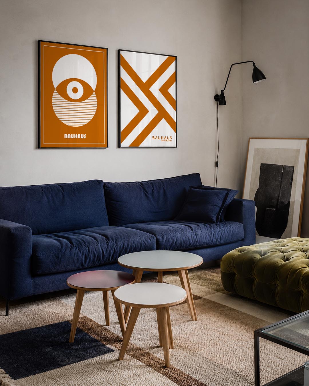 Cirkel en lijnen Posterset
