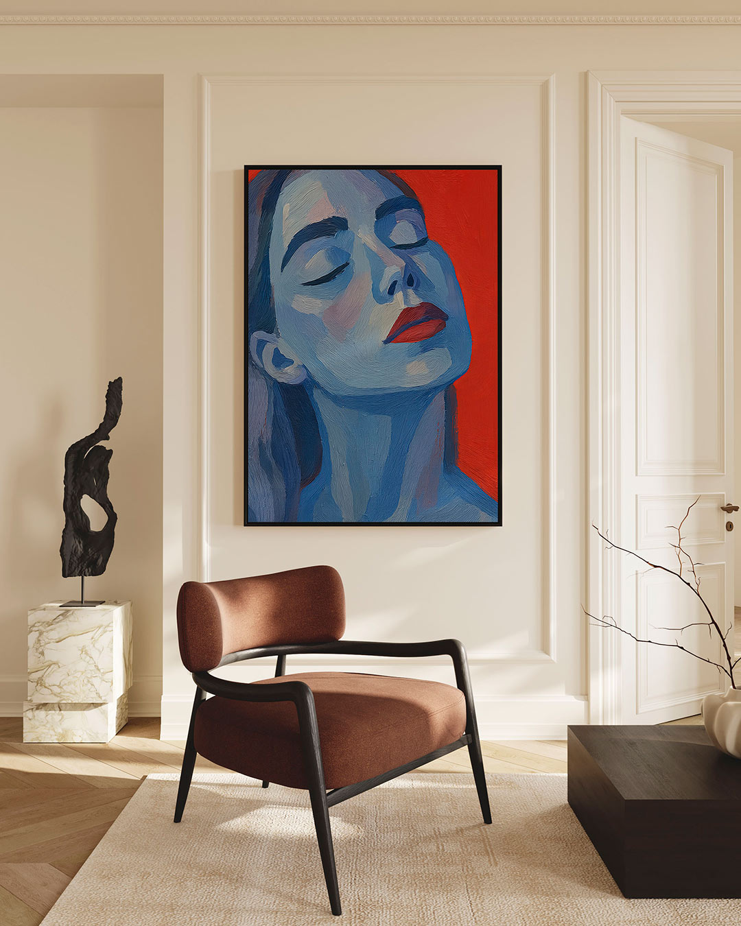 Portretstudie Kunstwerk