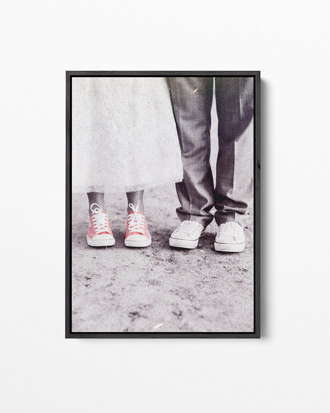 Speelse schoenen Kunstwerk