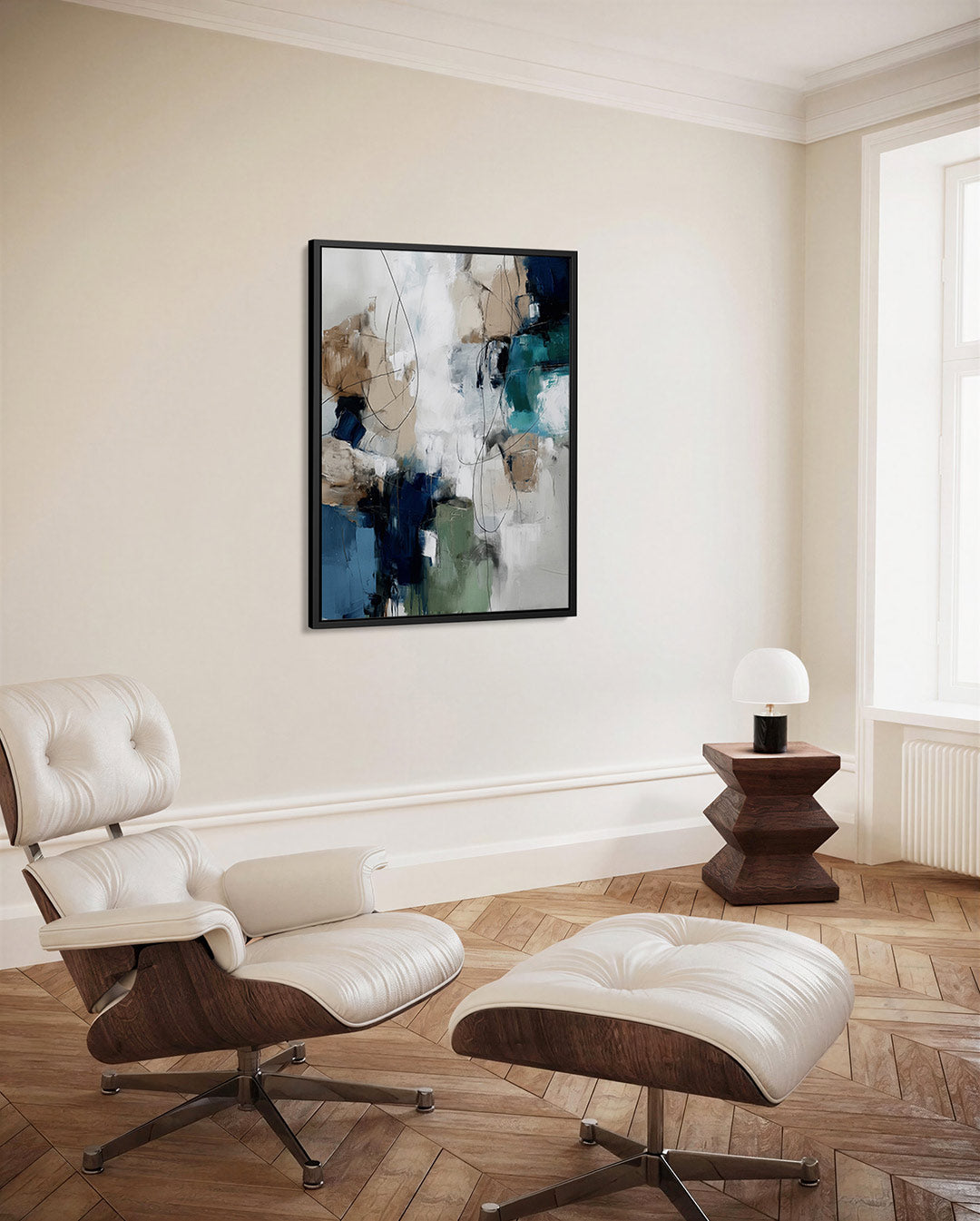 Kleurencompositie Kunstwerk