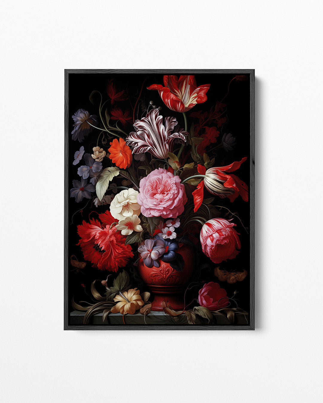 Bloemrijke compositie Kunstwerk