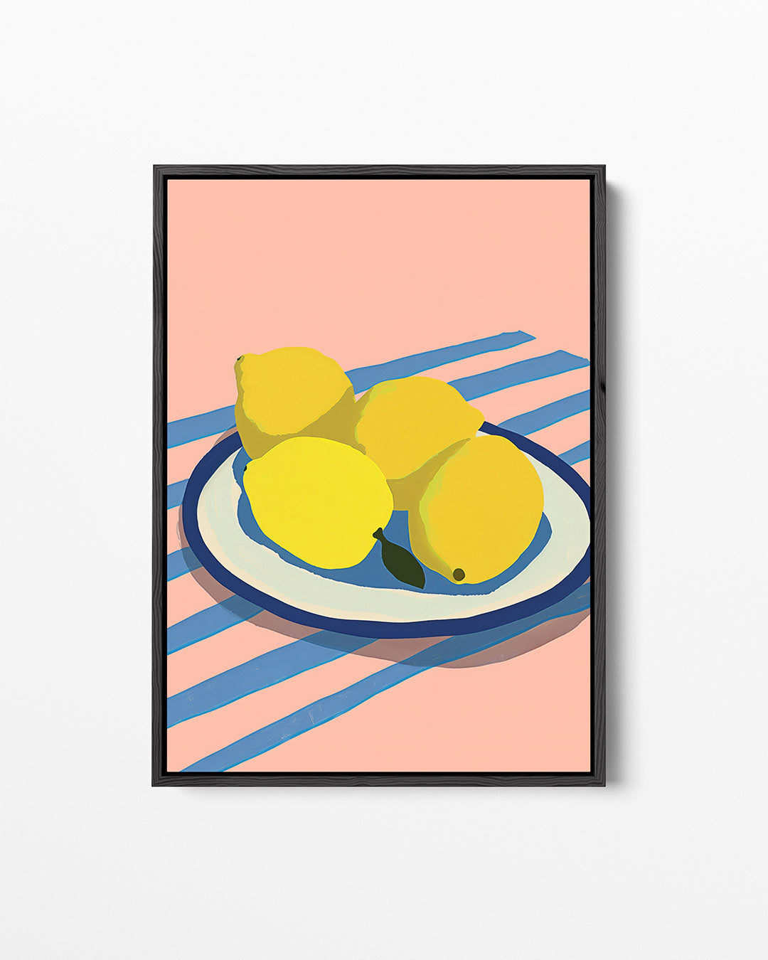 Citrus op streep Kunstwerk