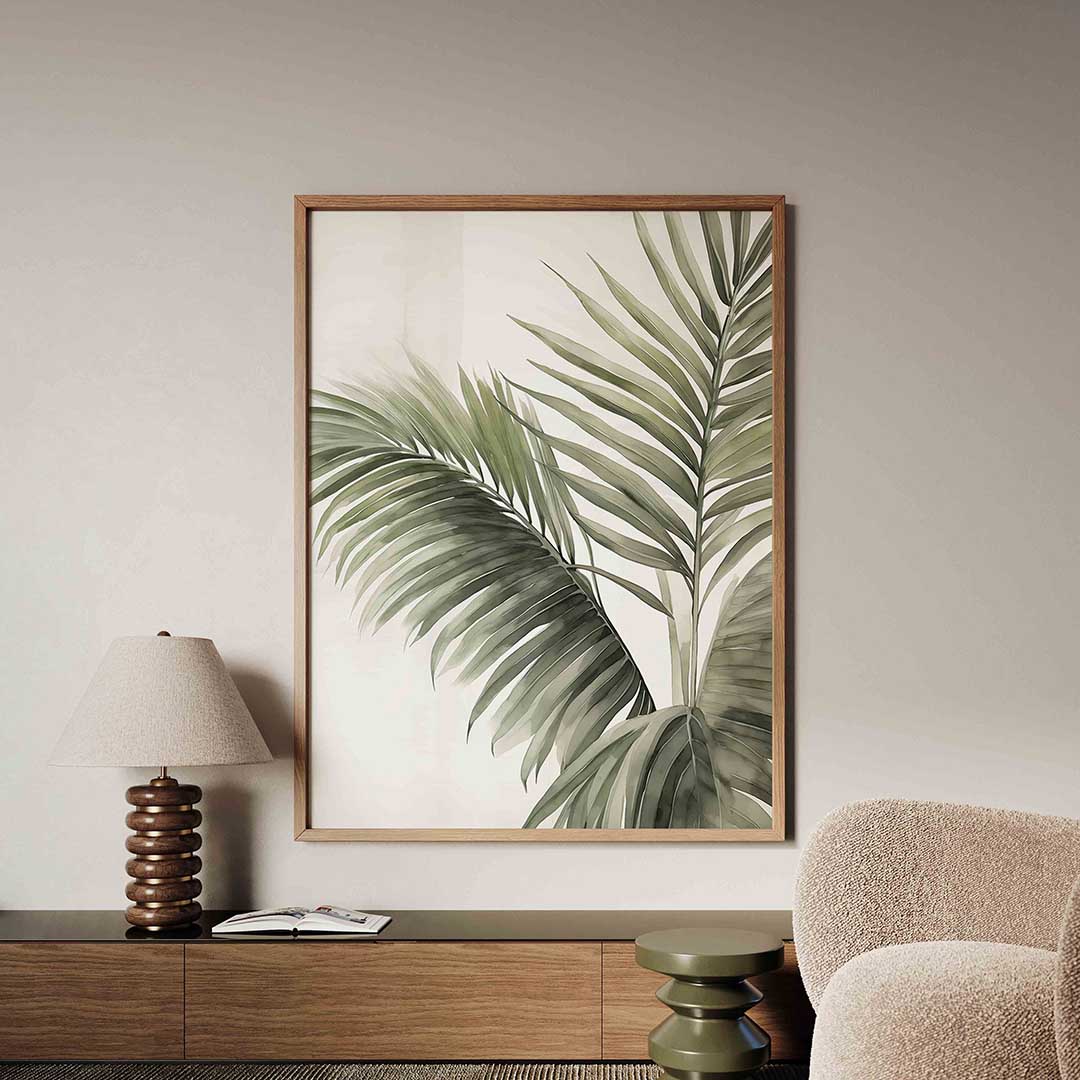 Groene bladeren Poster