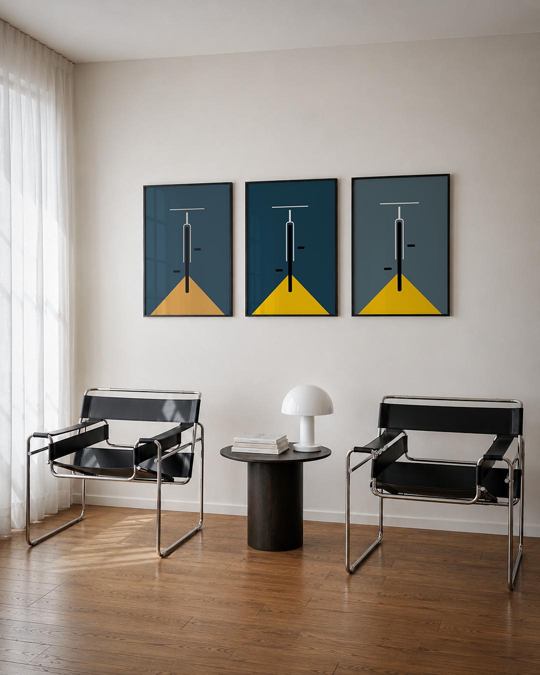 Lijn en vlak Posterset
