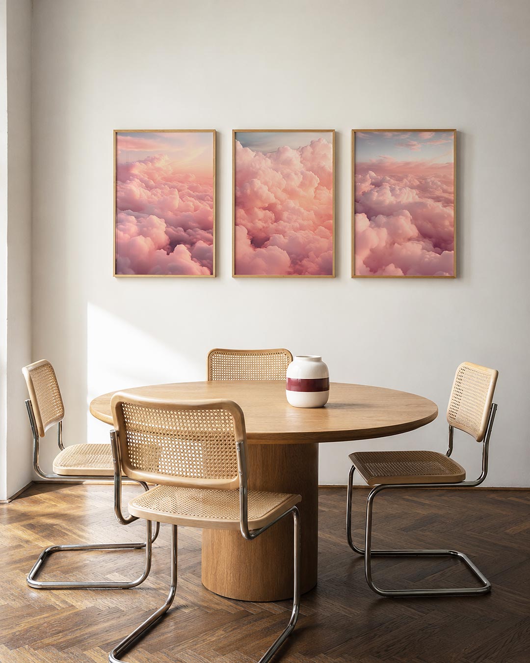 Zacht kleurenspel Posterset