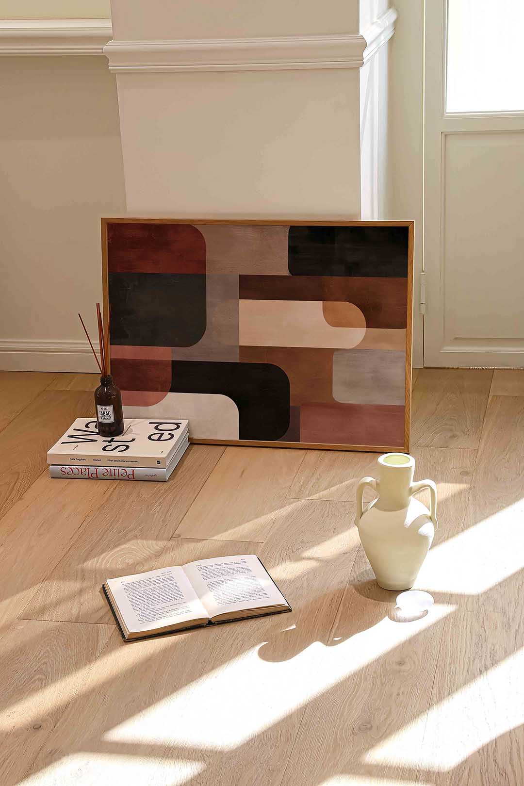 Abstracte vormen Poster