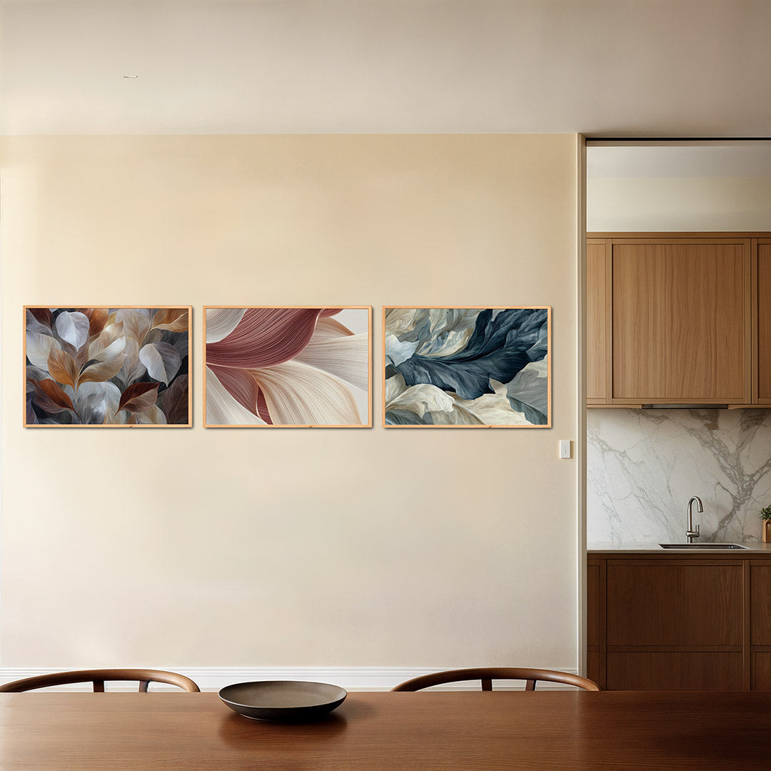 Bladpatroon harmonie Posterset