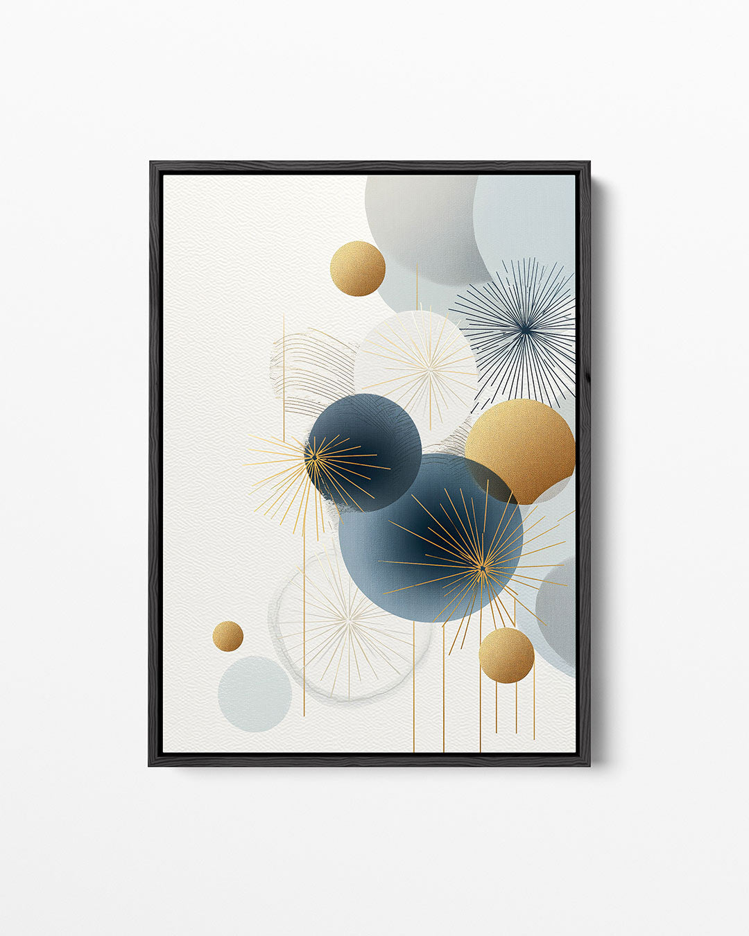 Geometrische cirkelcompositie Kunstwerk