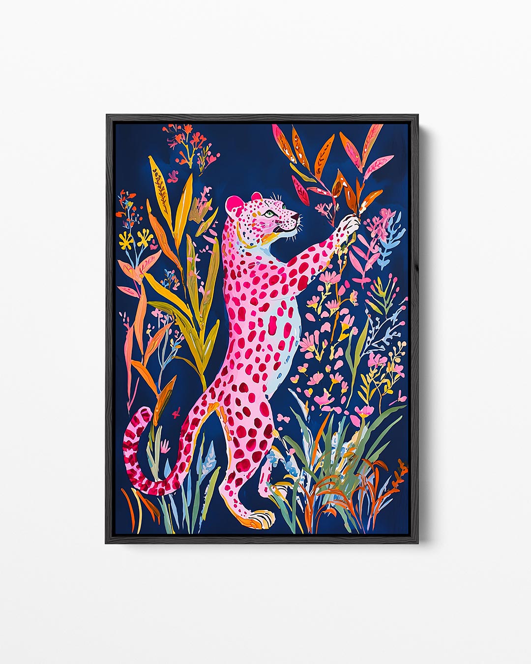 Kleurrijke dierentuin Kunstwerk