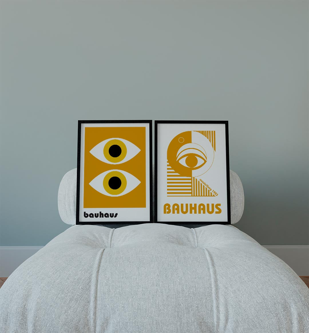 Oogvormen en kleur Posterset