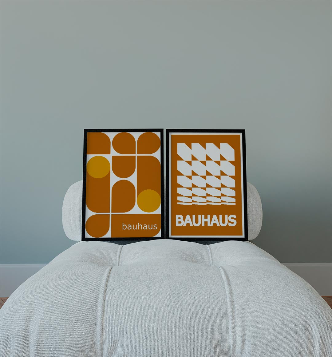 Vormen en vlakken Posterset