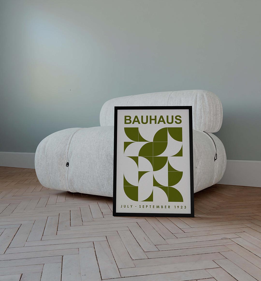 Vorm en kleur Poster