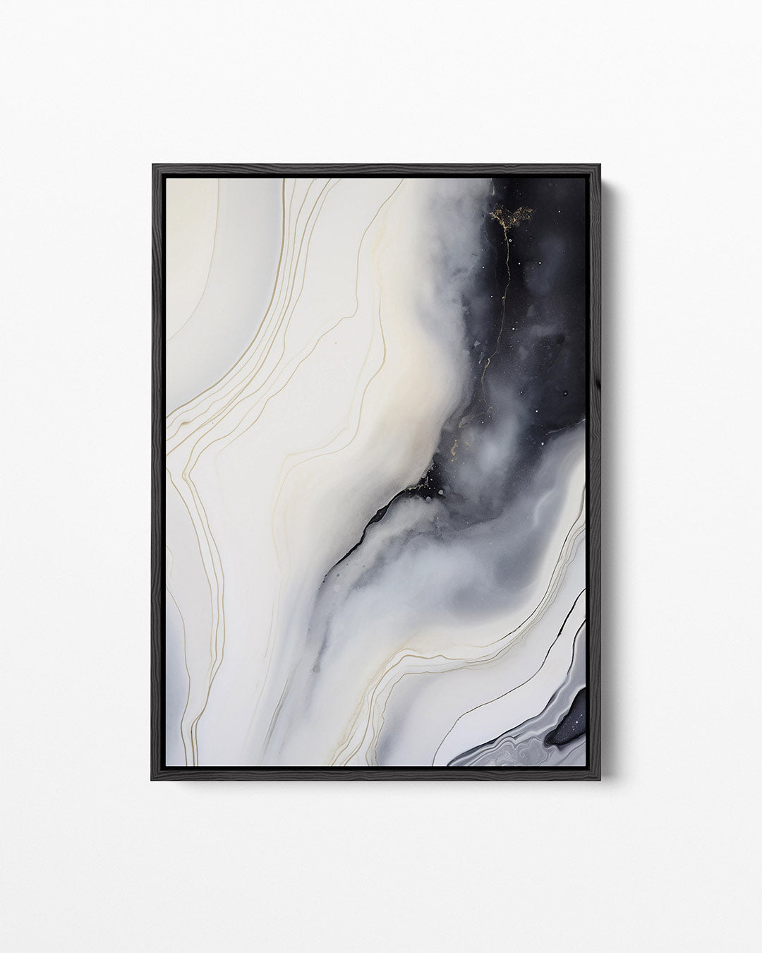 Golvende lijnen compositie Kunstwerk