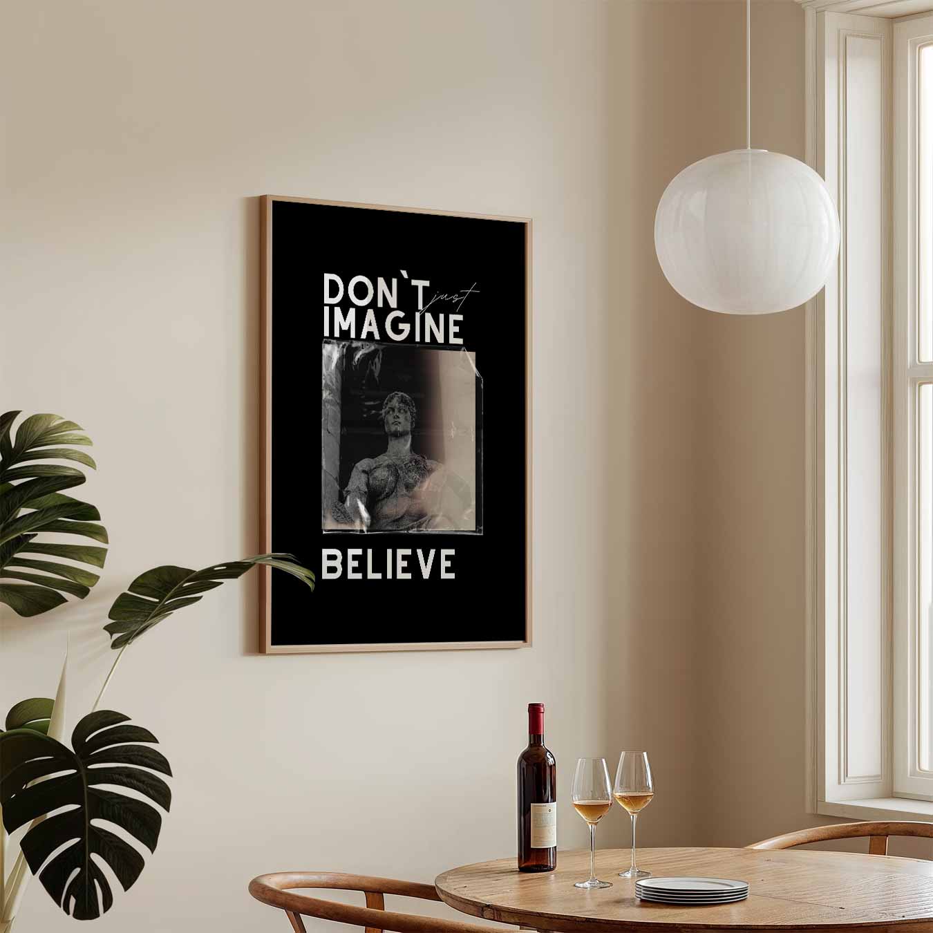 Motivatieposter met Inspirerende Boodschap Poster-WallArtistic