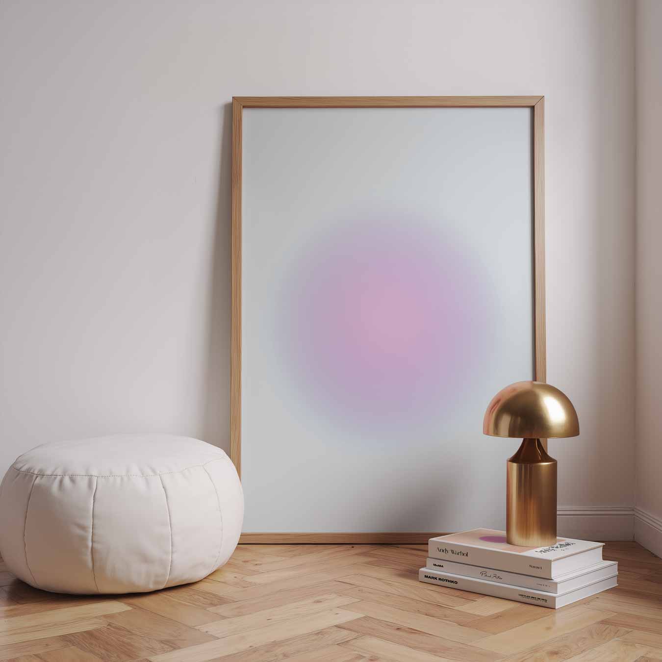 Dreamy Pastel Ombre Wanddecoratie Poster-WallArtistic