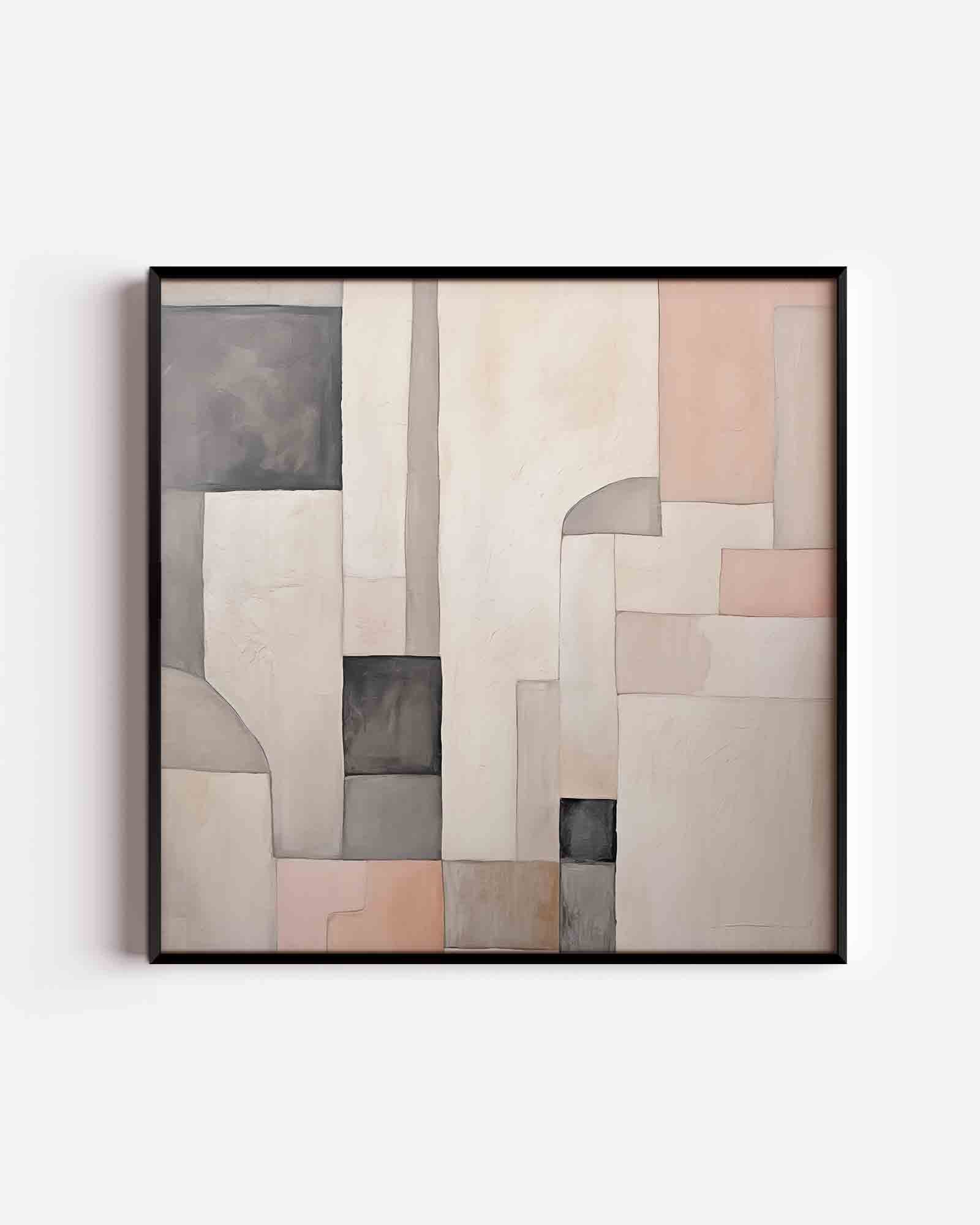 Abstracte vormen Poster