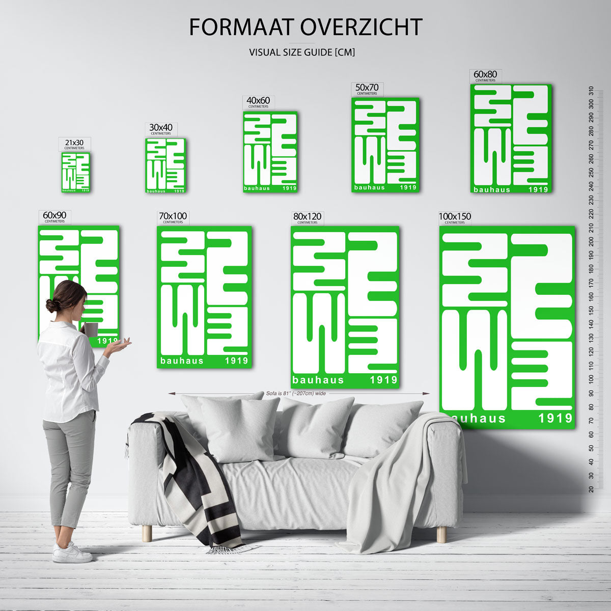 Vorm en kleur Poster