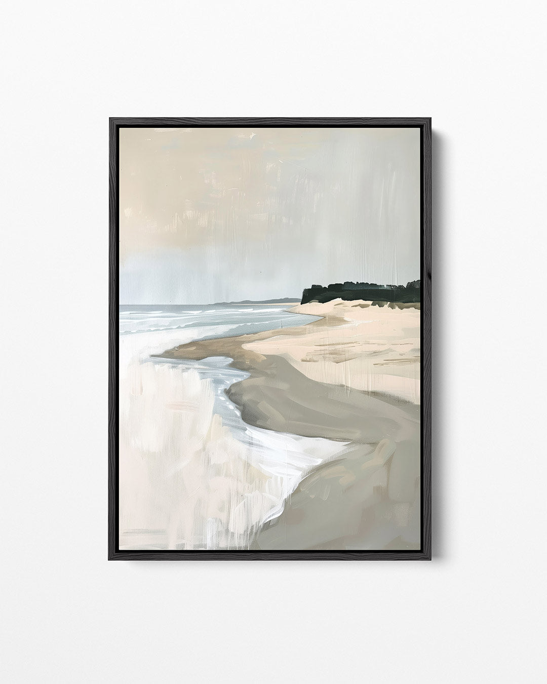 Rustige kustlijn Kunstwerk