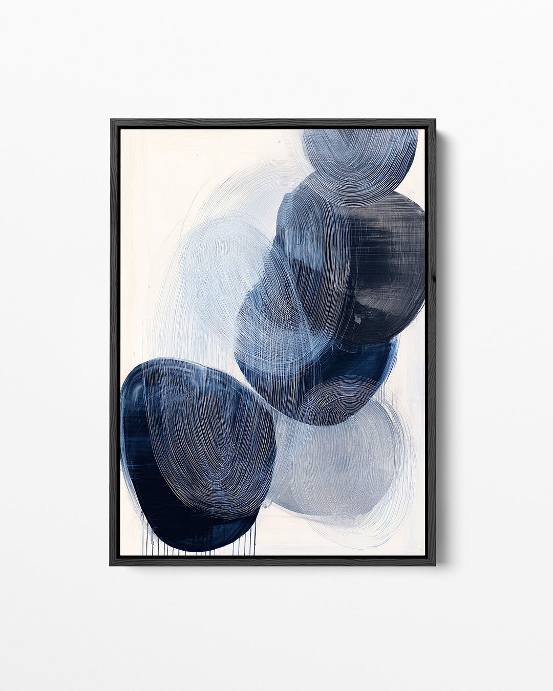 Dynamische cirkelvormen Kunstwerk