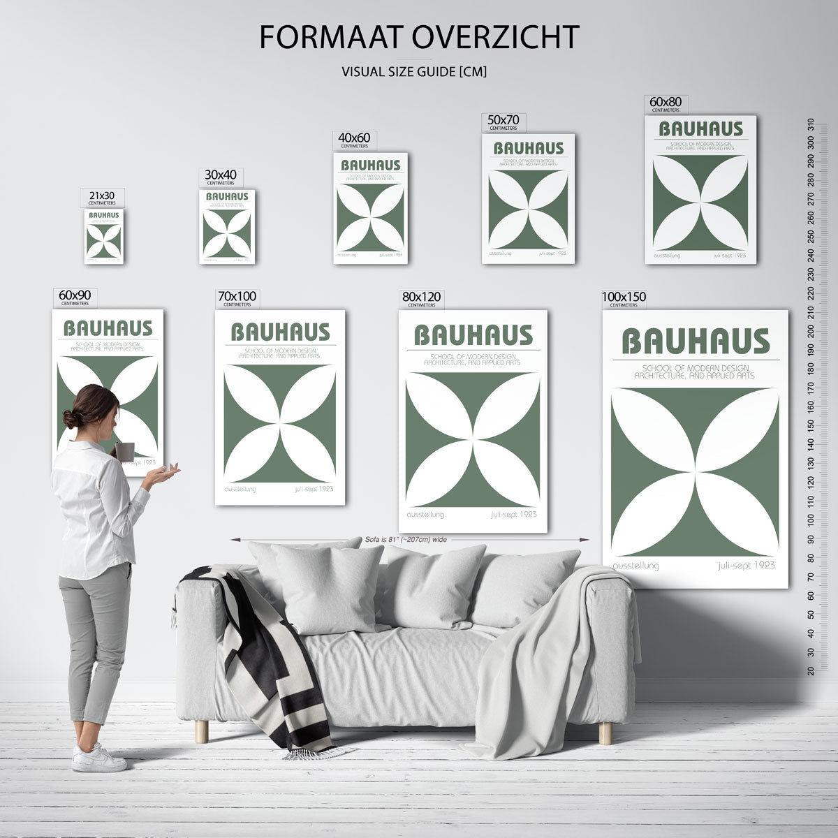 Vormen en vlakken Poster
