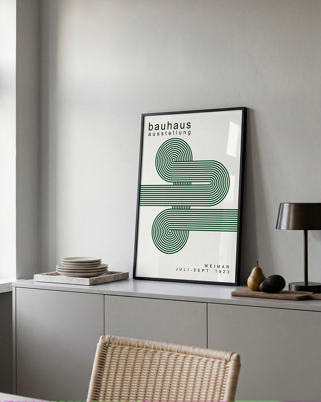 Lijnenspel en vormen Poster