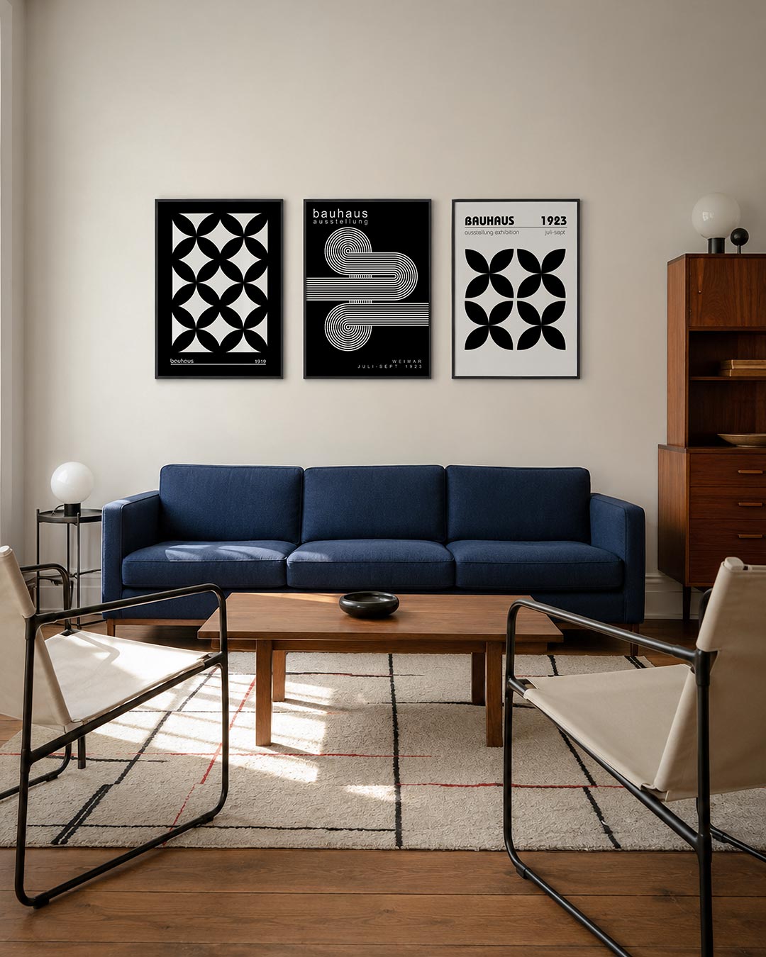 Vormritme en contrast Posterset