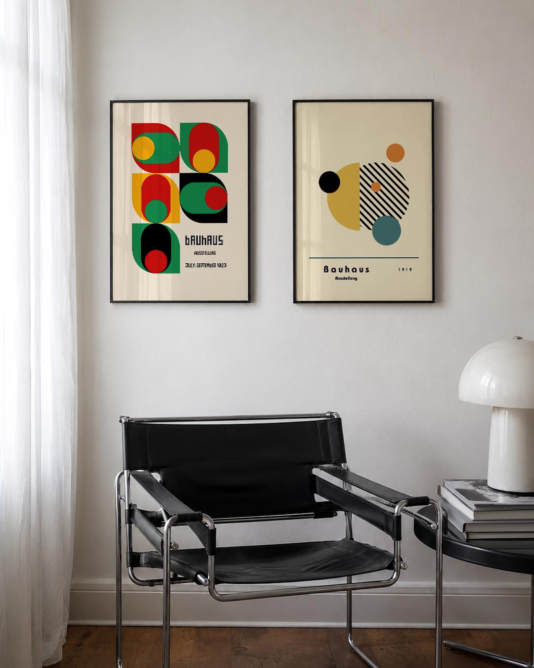 Kleurrijke vormen Posterset