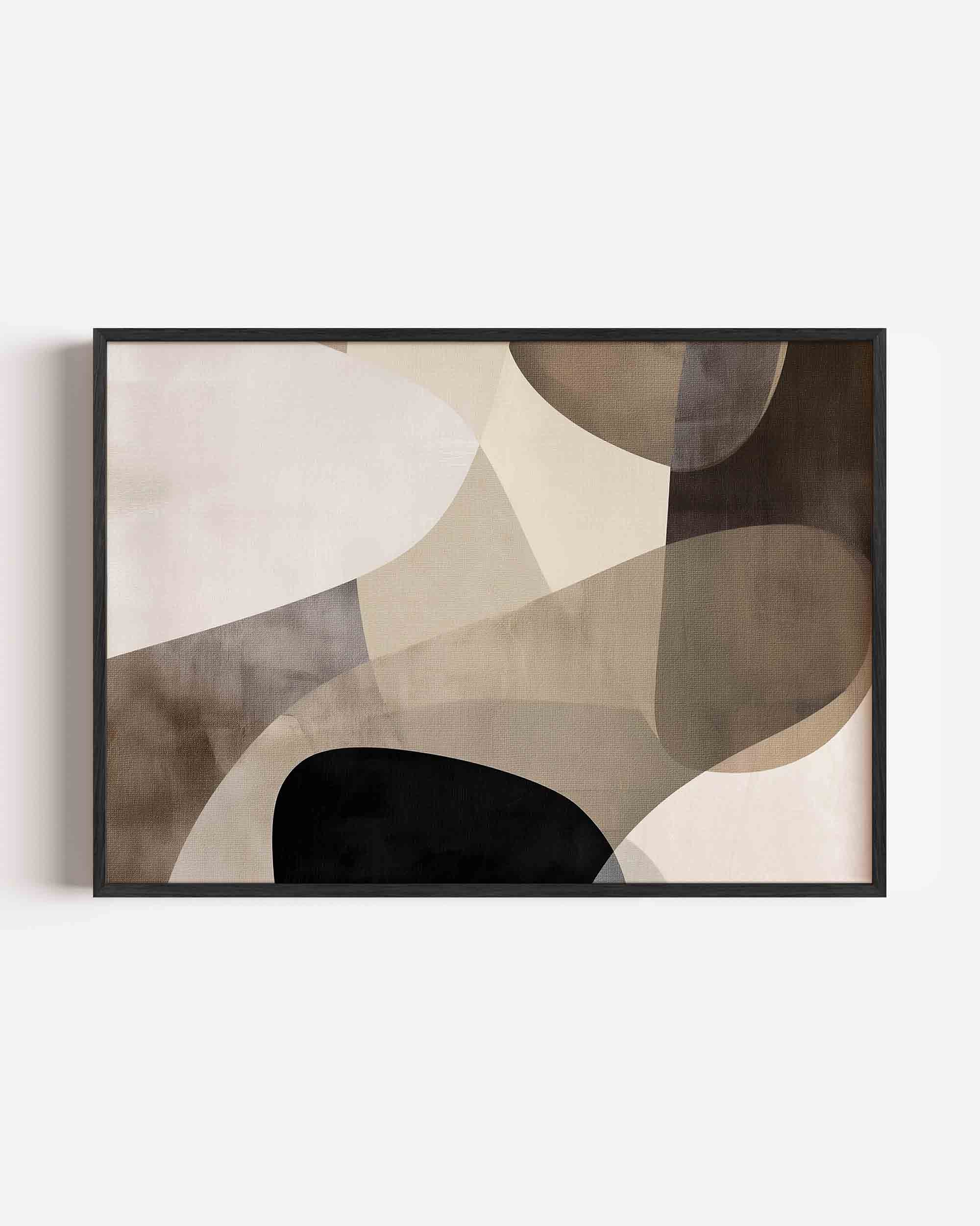 Abstracte vormen Poster