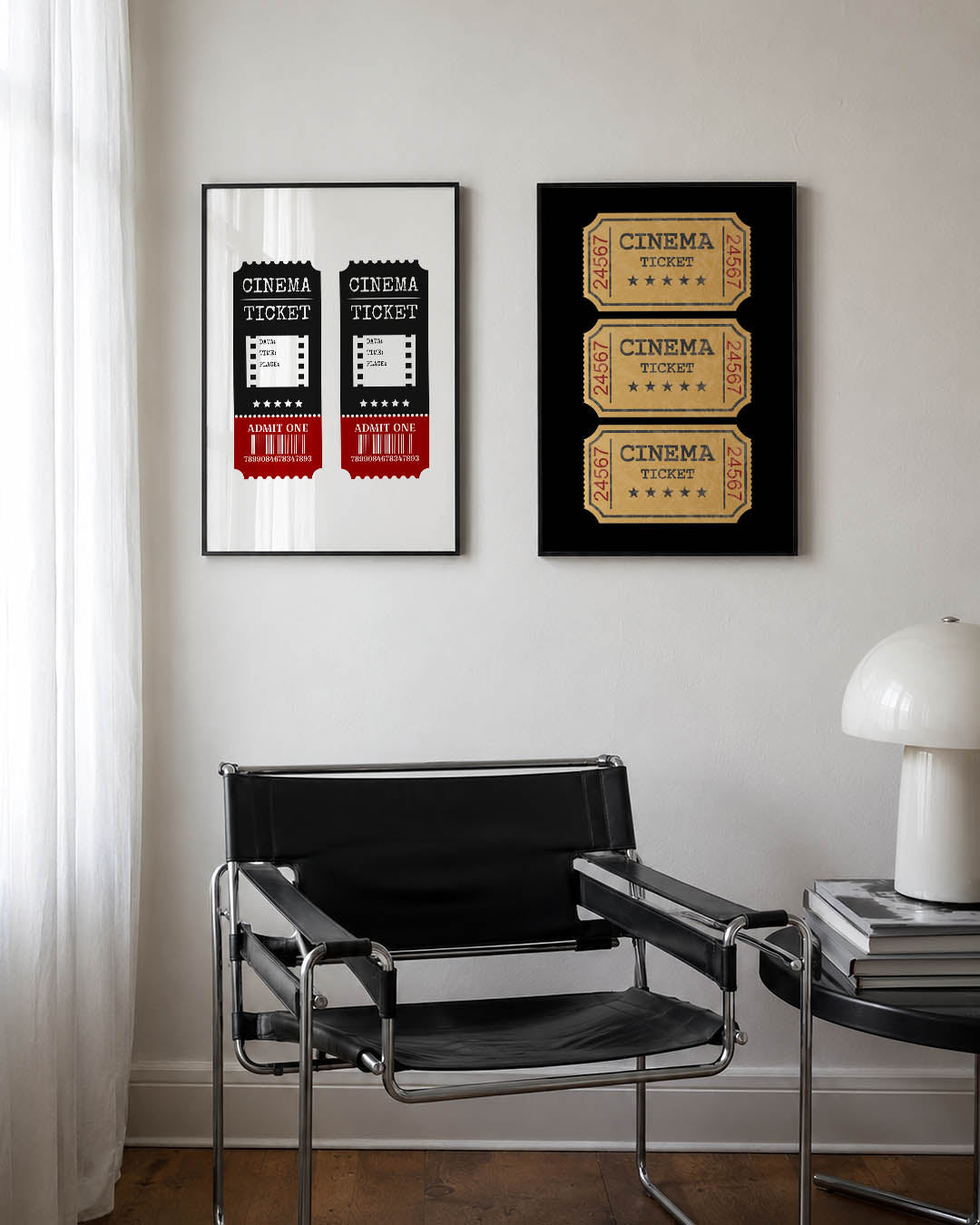 Filmkaartjes duo Posterset