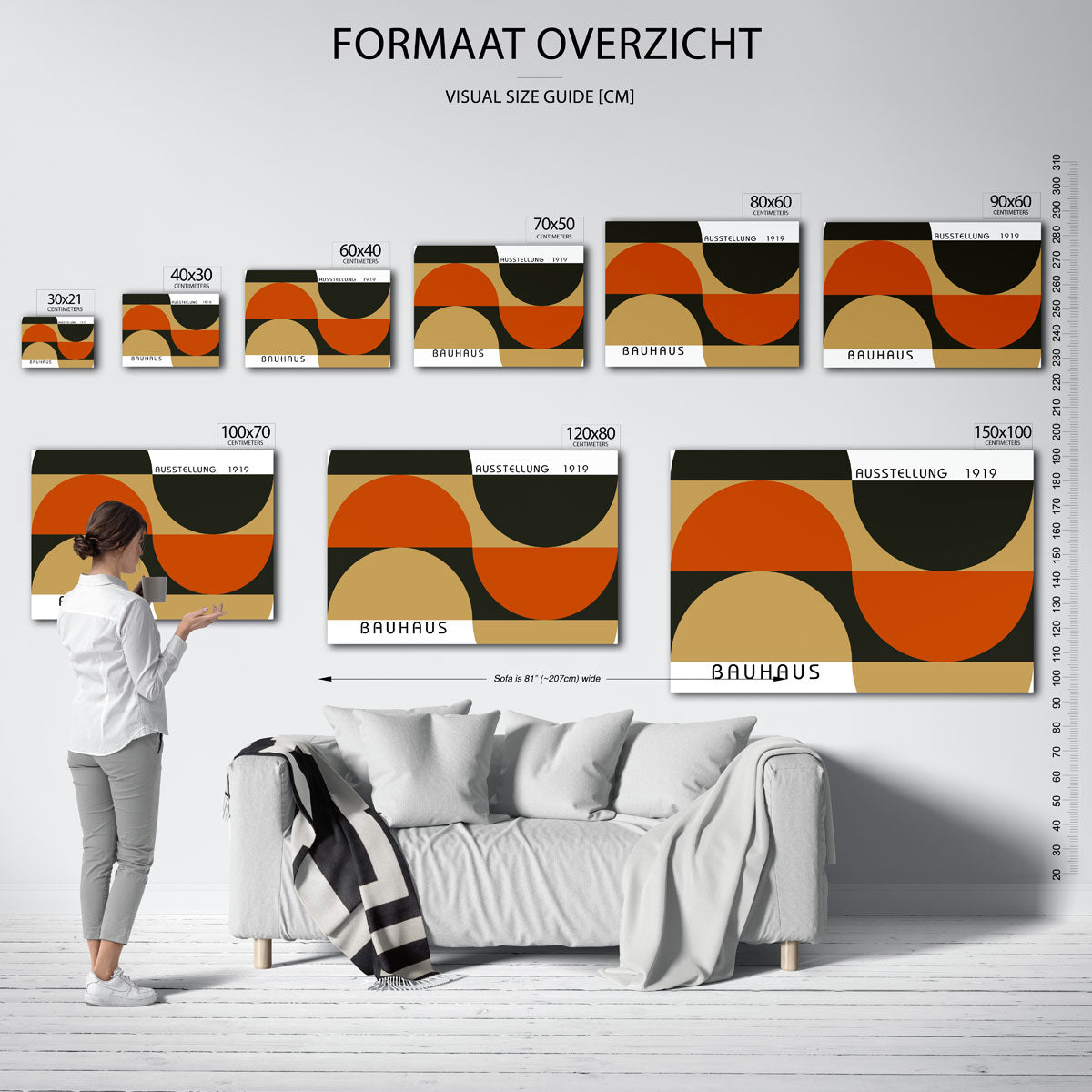 Vorm en balans Poster