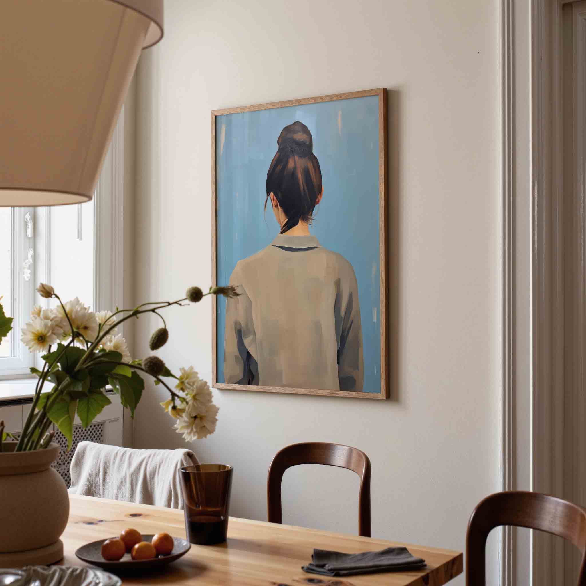 Vrouw van achteren Poster