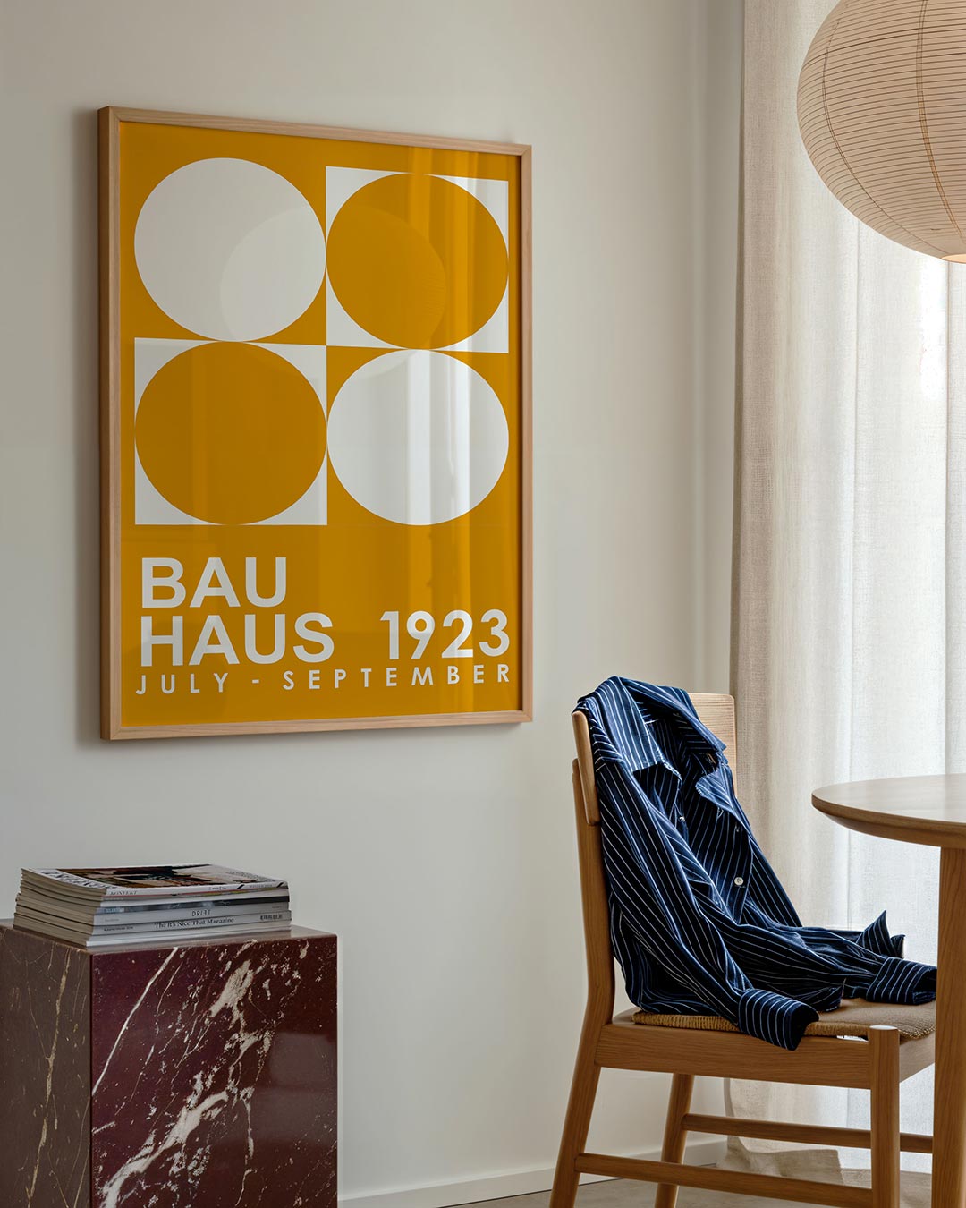 Cirkel en vierkant Poster