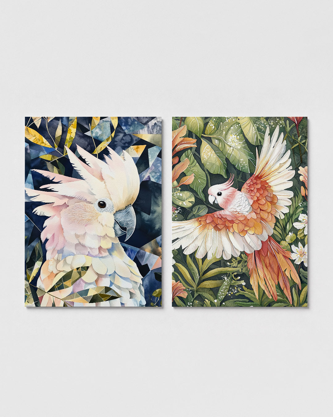 Vorm en kleurenspel Posterset