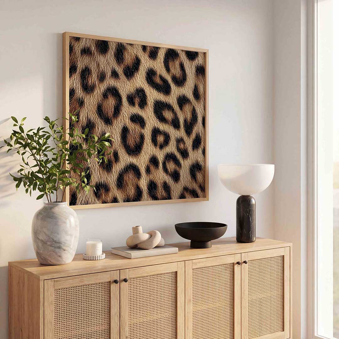Luipaardprint Poster