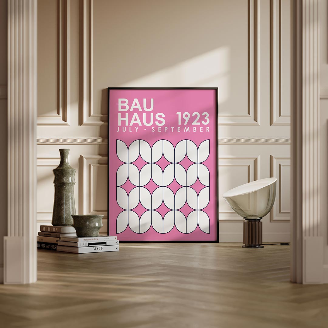 Vormritme en kleur Poster