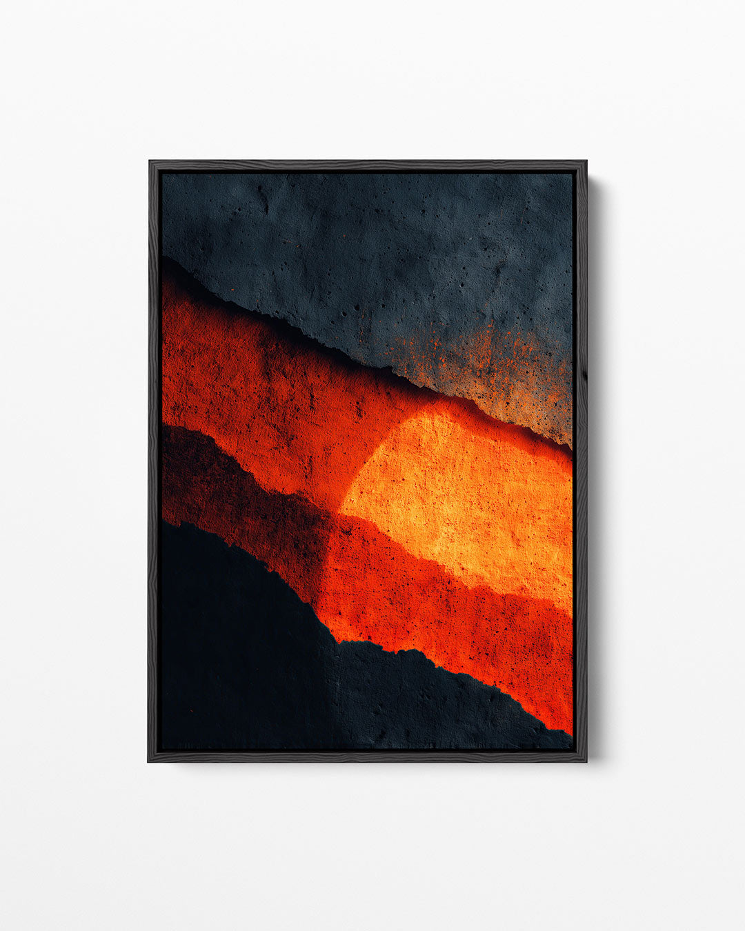 Vurige horizon Kunstwerk