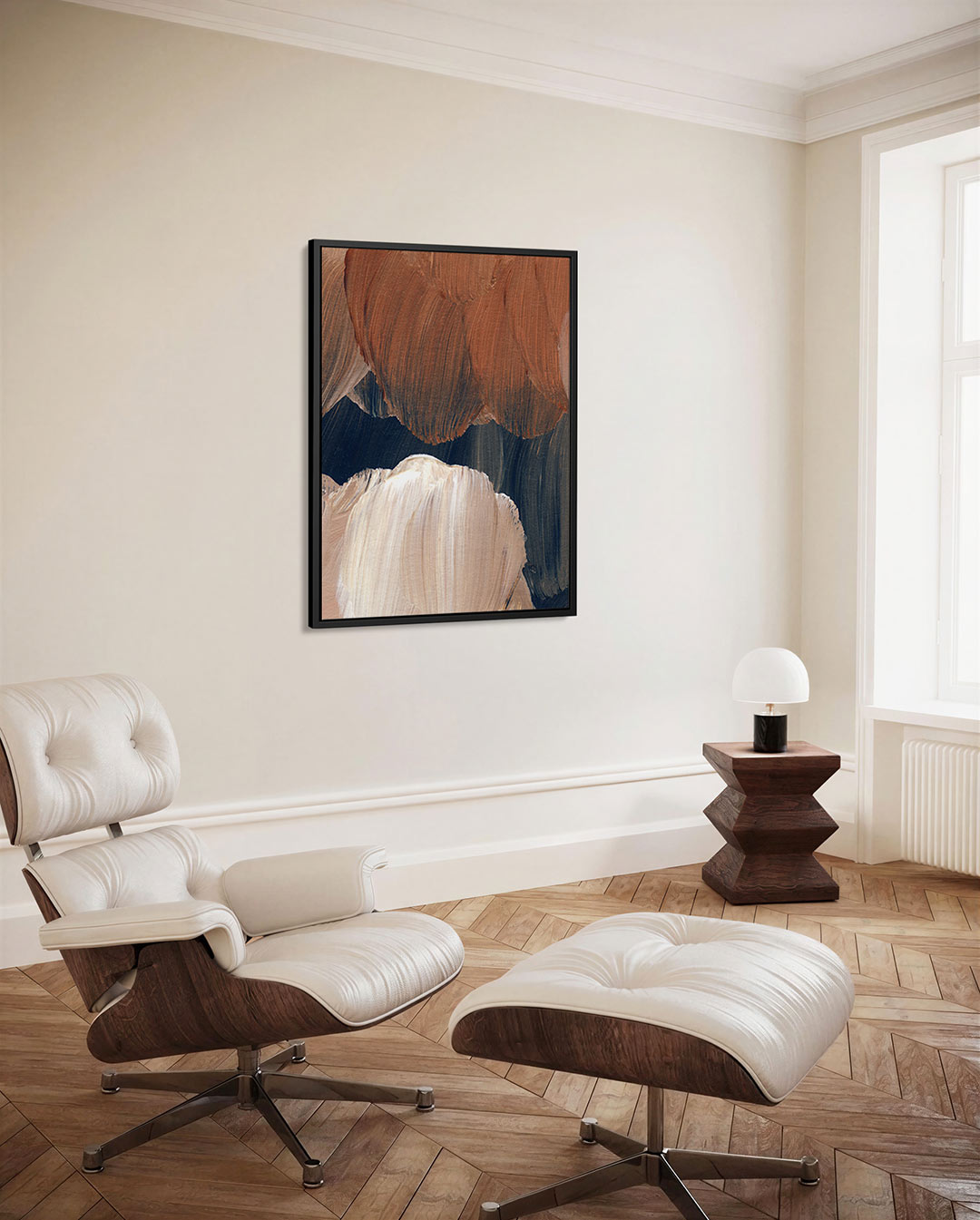 Penseelstreken Kunstwerk