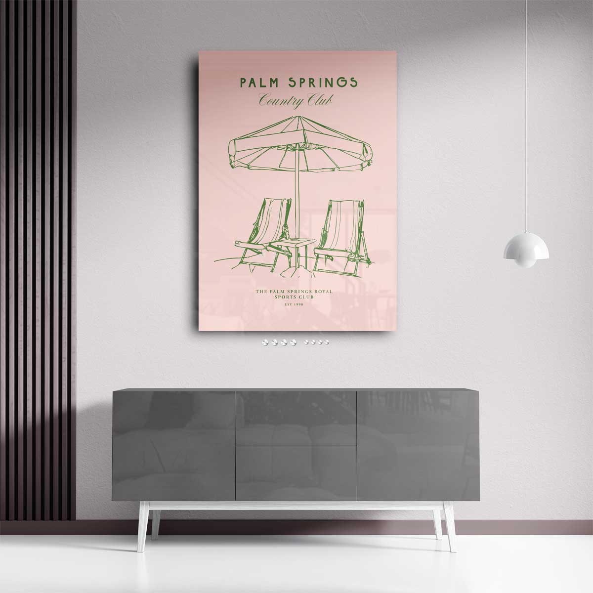 Palm Springs Country Club Poster