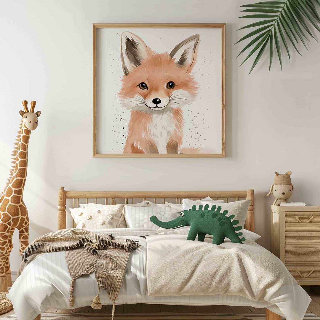 Vrolijke vos Poster