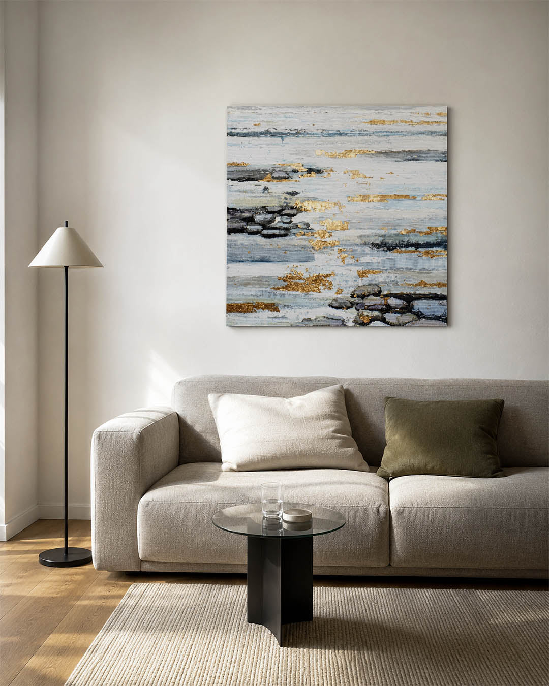 Gelaagde texturen Kunstwerk