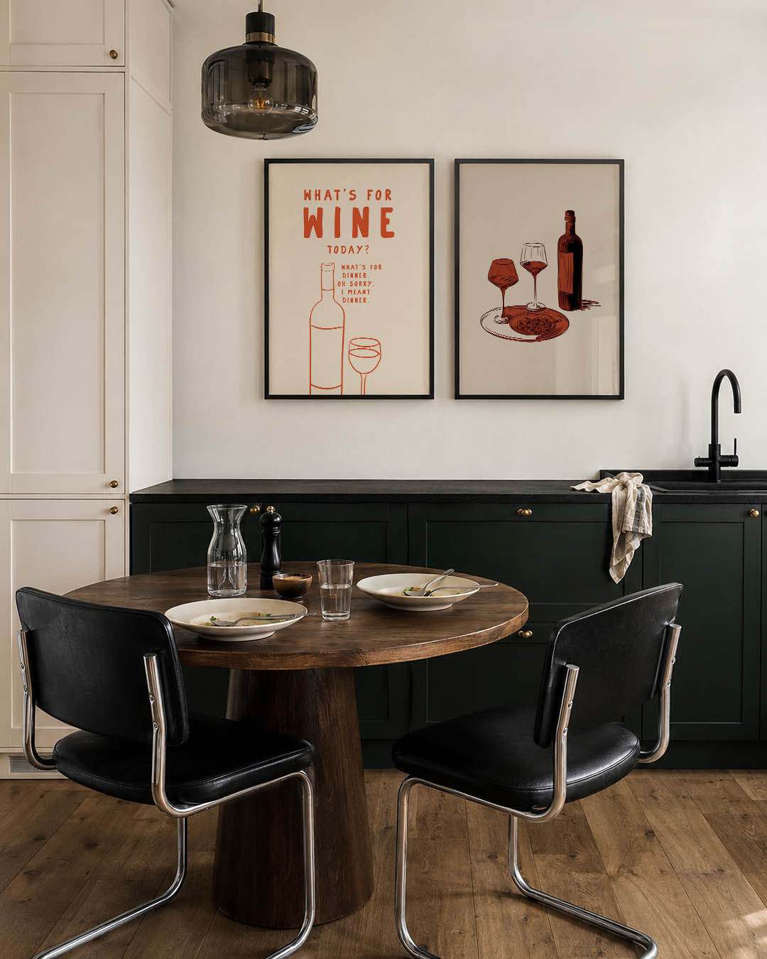 Wijn en woorden Posterset