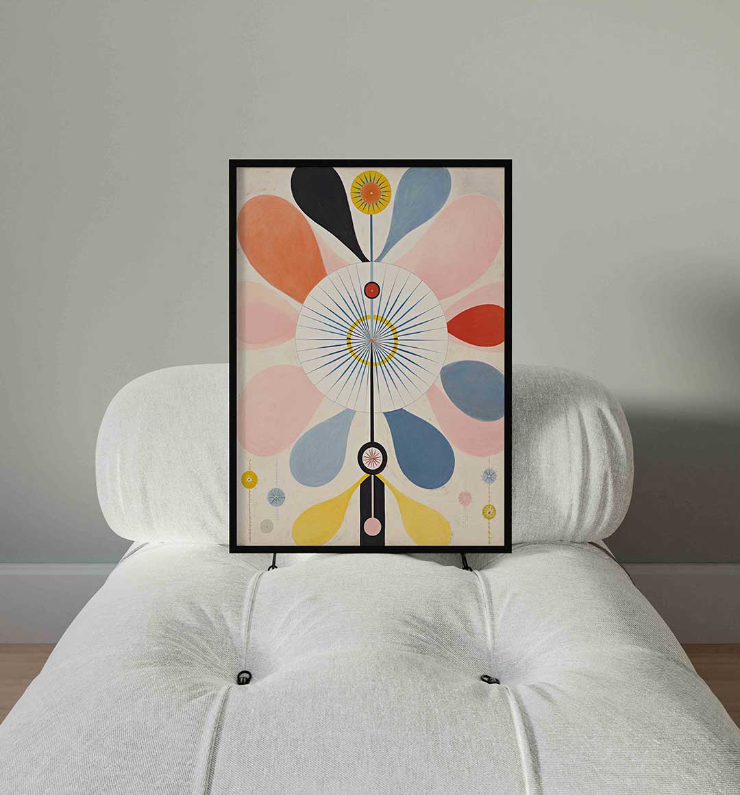 Abstracte vormen Poster