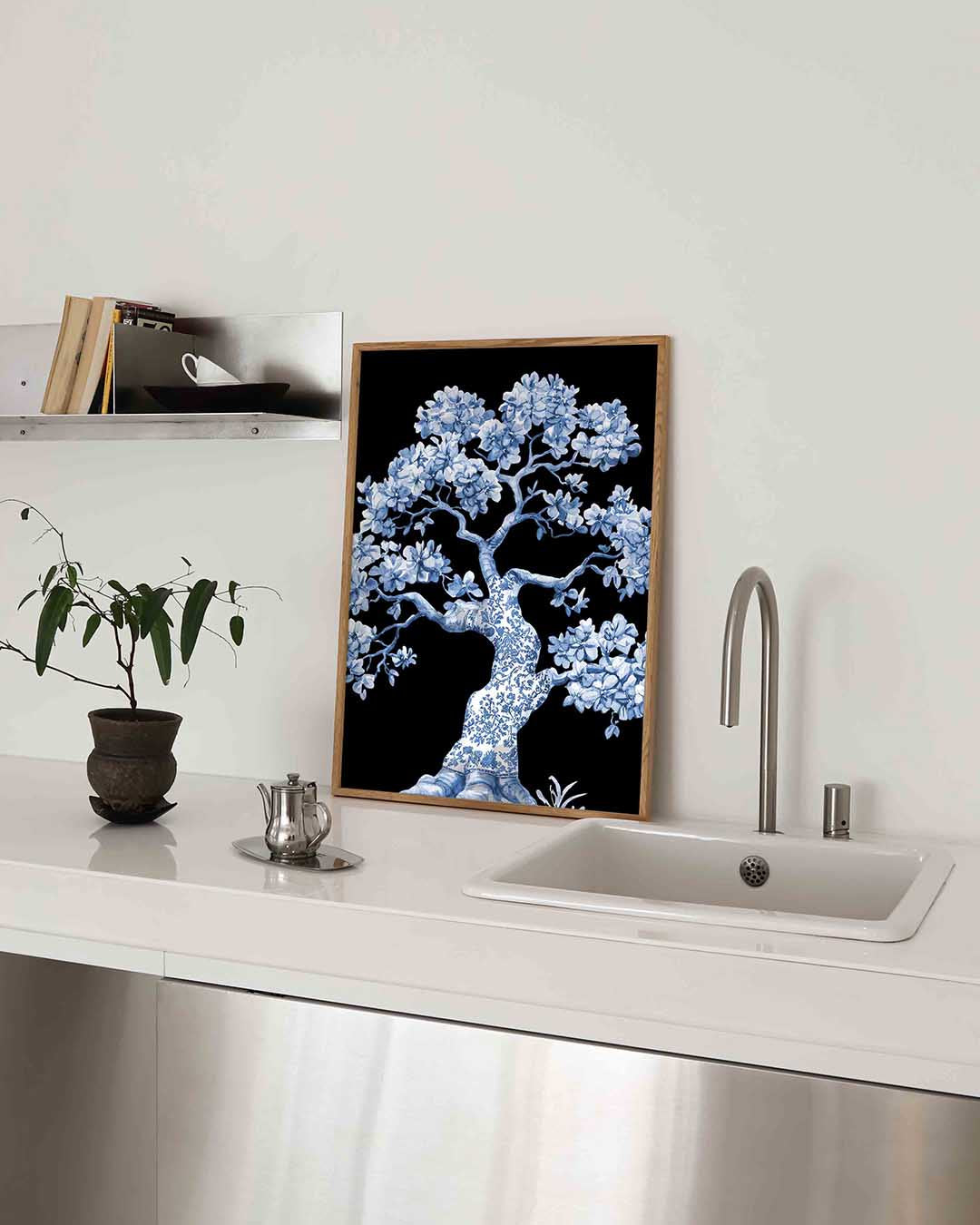 Bloeiende boom Poster
